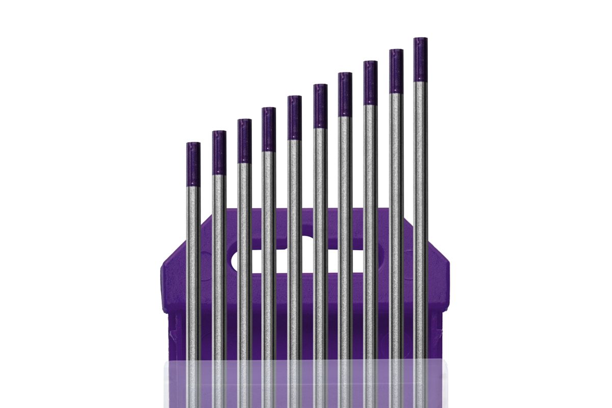 картинка Электроды вольфрамовые КЕДР WE-3-175 Ø 3,2 мм (фиолетовый) AC/DC