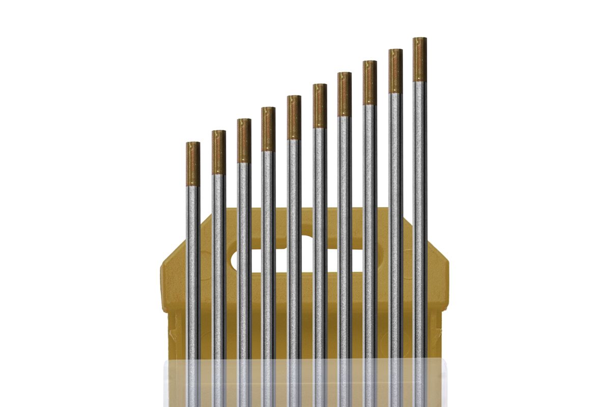 картинка Электроды вольфрамовые КЕДР WL-15-175 Ø 3,2 мм (золотистый) AC/DC