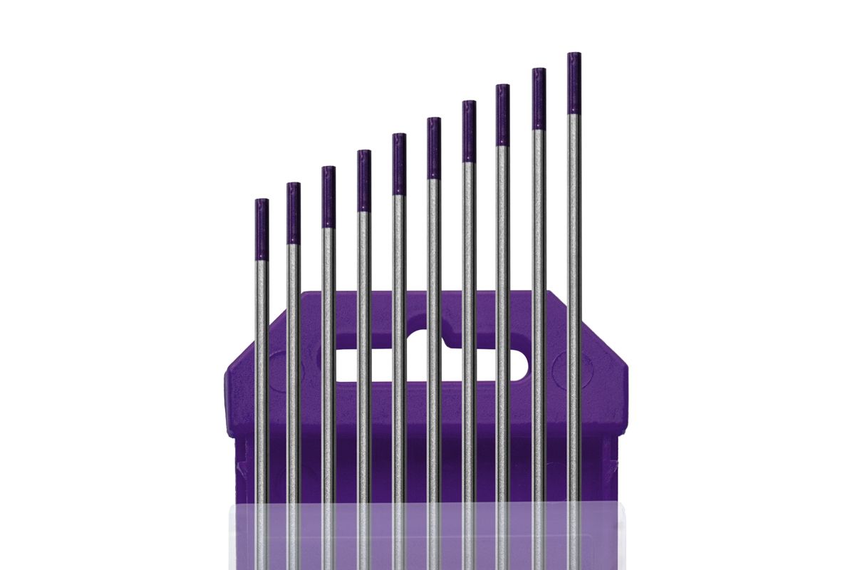 картинка Электроды вольфрамовые КЕДР WE-3-175 Ø 2,4 мм (фиолетовый) AC/DC