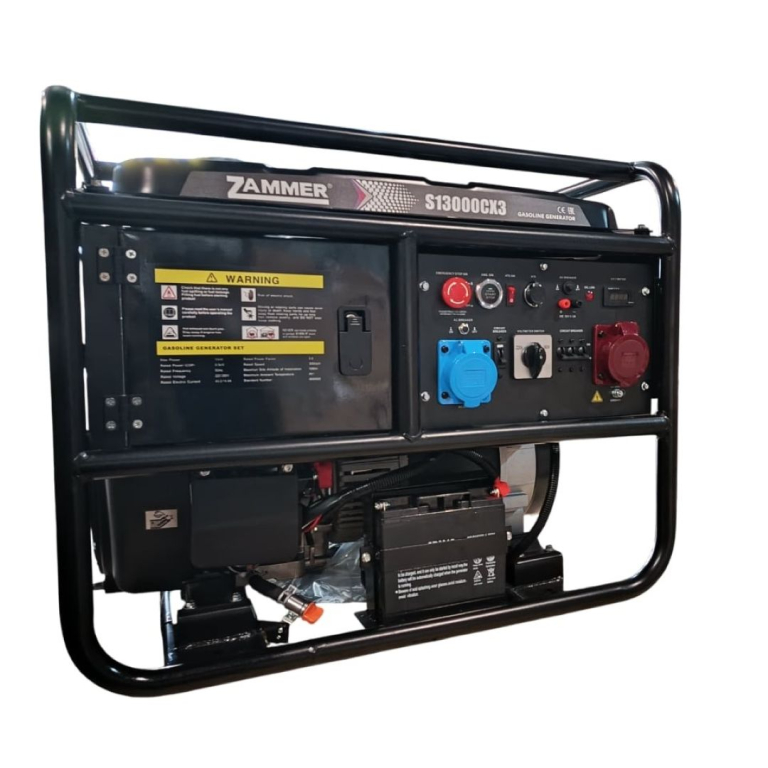 Генератор бензиновый ZAMMER S13000CX3 - 10кВт
