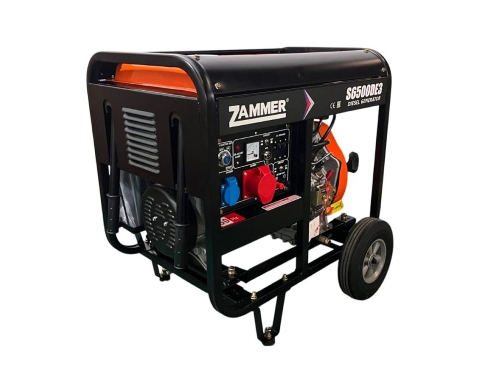 Генератор дизельный ZAMMER ECO S6500DE3 - 4,5 кВт