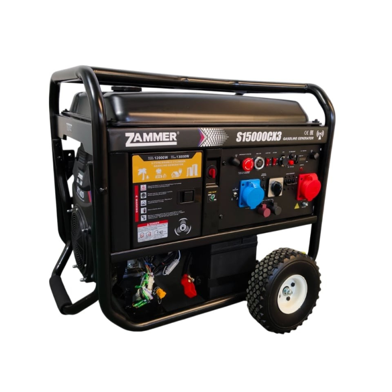 Генератор бензиновый ZAMMER S15000CX3