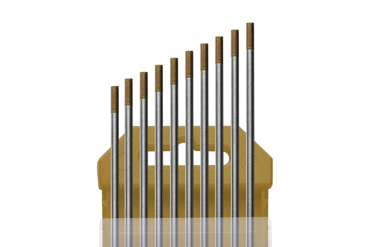 картинка Электроды вольфрамовые КЕДР WL-15-175 Ø 3,0 мм (золотистый) AC/DC
