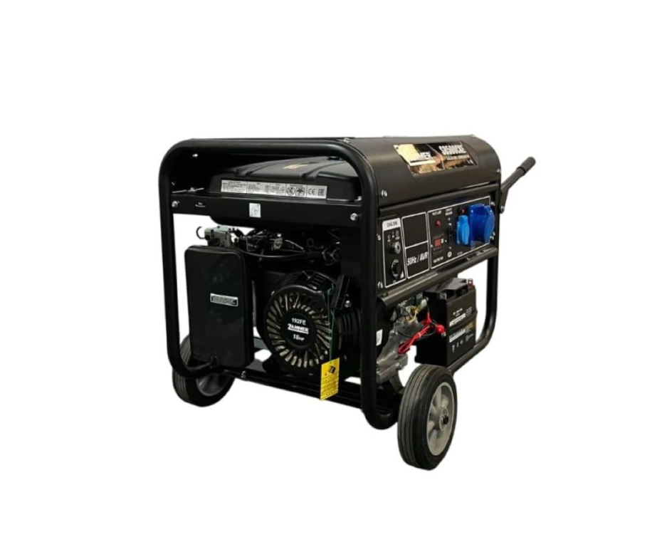 Генератор бензиновый ZAMMER S8500CXE- 7кВт