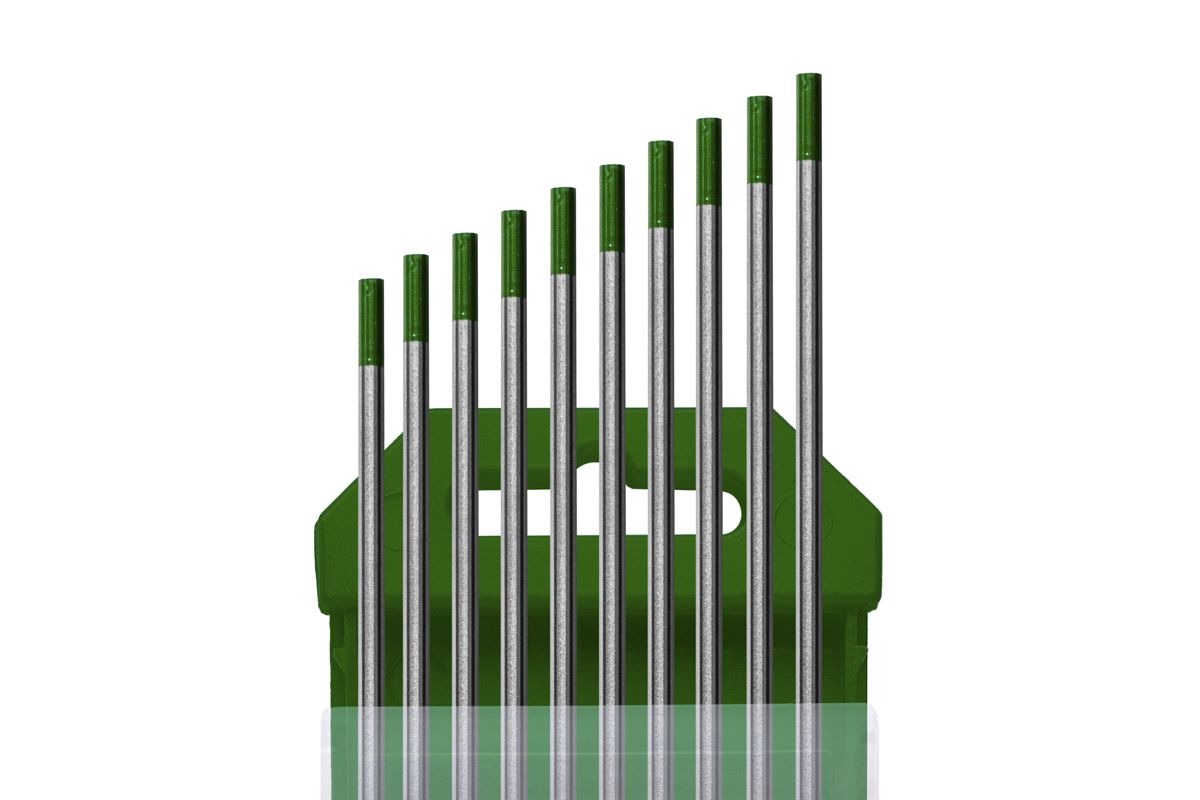 картинка Электроды вольфрамовые КЕДР WP-175 Ø 3,0 мм (зеленый) AC