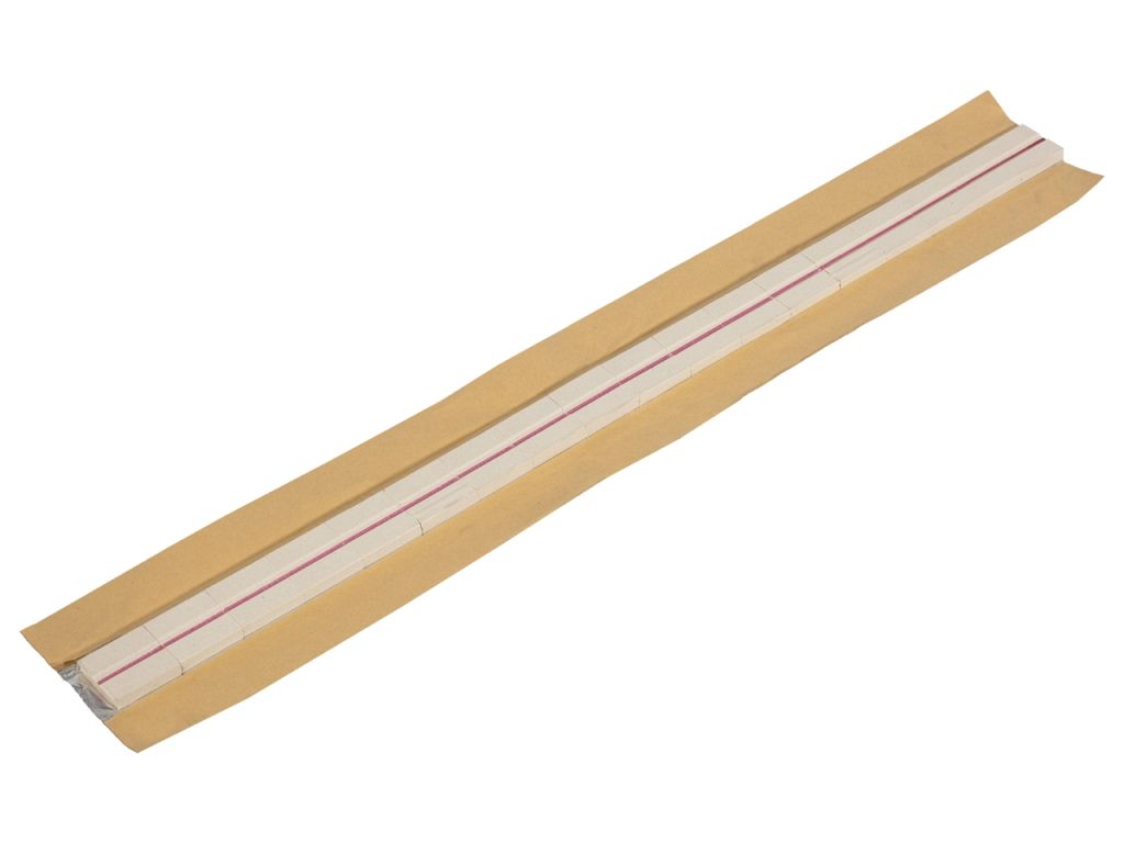 Керамическая подкладка прямоугольная КЕДР КП-9Т (ширина 27 мм, канавка трапецевидная 9 мм, длина 600 мм)